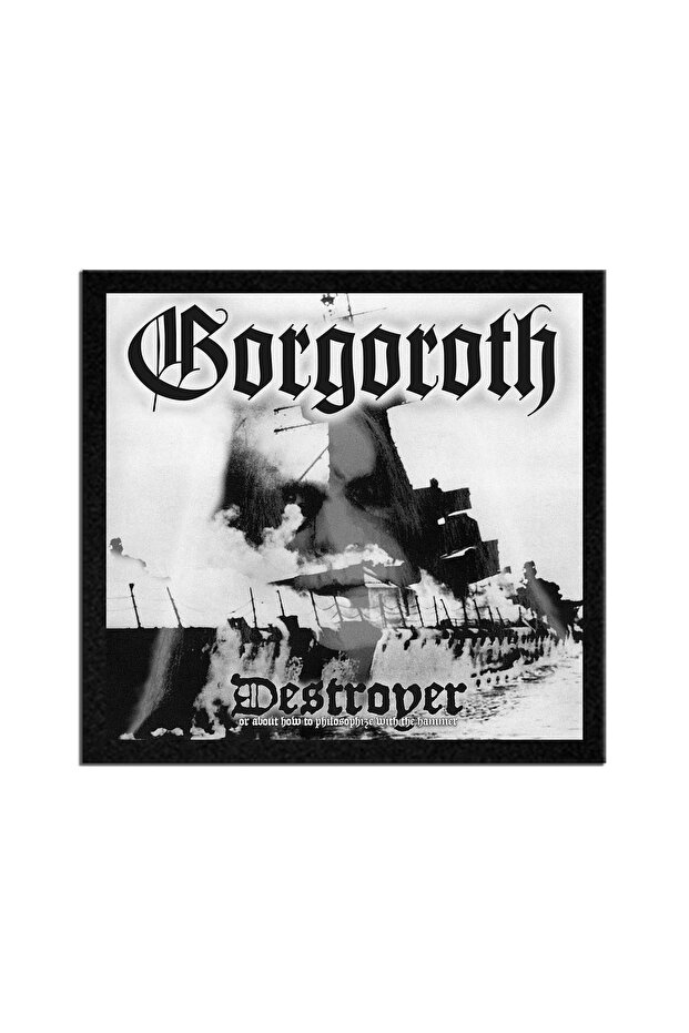 ألبوم Gorgoroth Destroyer Arma Peç Patch Patch