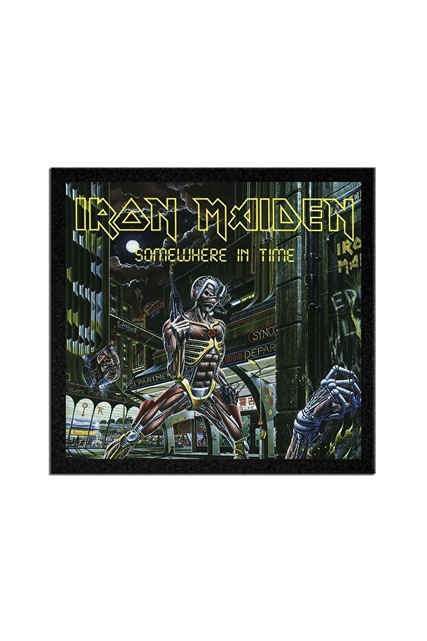 Iron Maiden Somewhere In Time Album Arma Peç Patch Patch