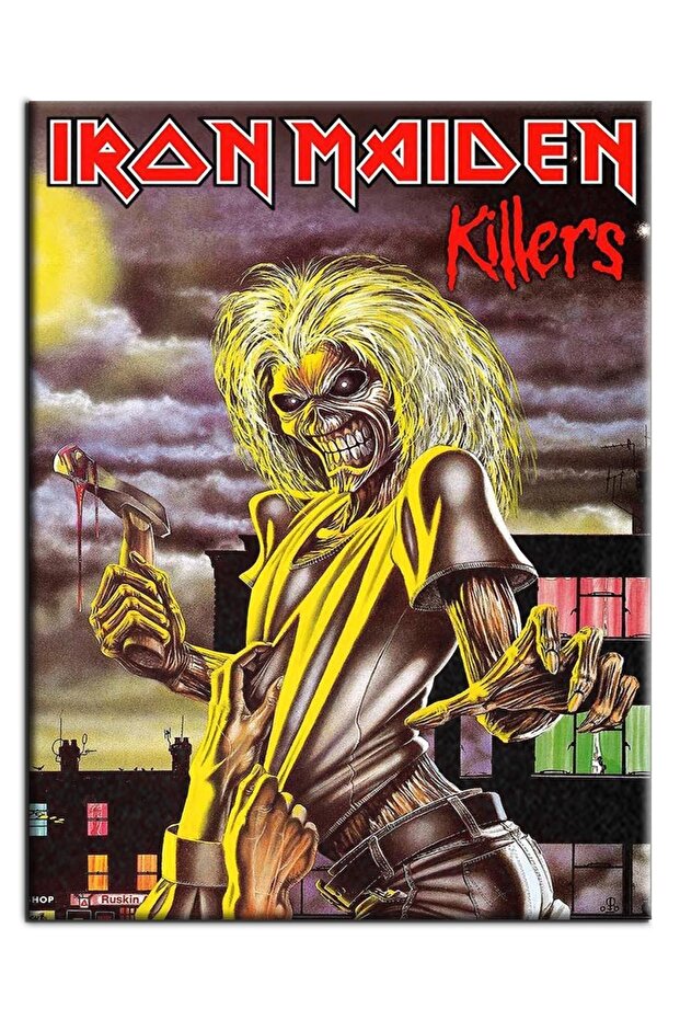 ألبوم Iron Maiden Killers Arma Back Peç Back Patch - 1