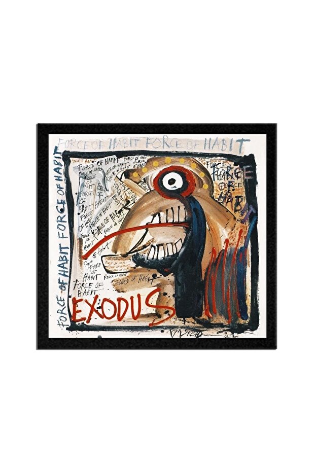 Exodus Force Of Habit Album Arma Peç Patch Patch