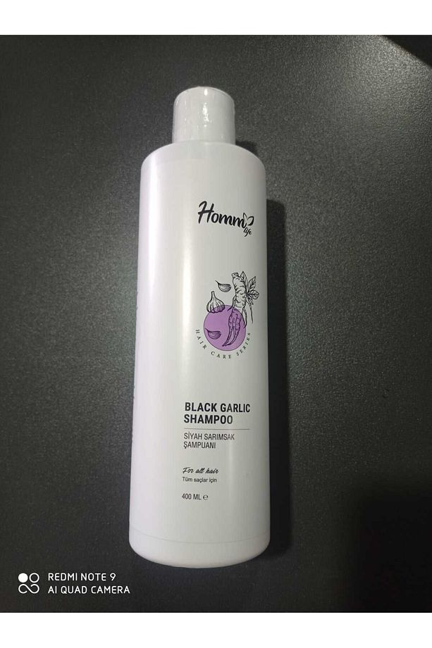 HOM LIFE SİYAH SARIMSAK ŞAMPUAN 400ML - 1