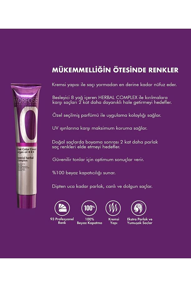 10 Saç Boyası 100ml/ 6.111 E.m.k.kül.kumr. - 2