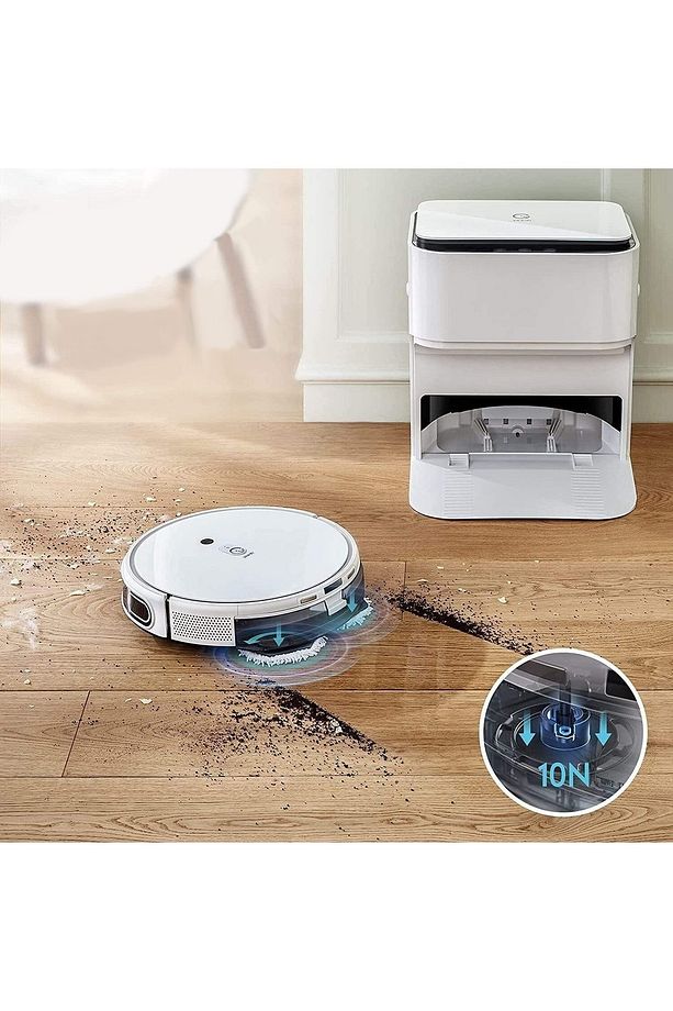 Mop Station Akıllı Mop Istasyonlu Robot Vacuum , Robot Süpürge, 2500pa , 3500 ml , 0,57 L Hazne , - 5