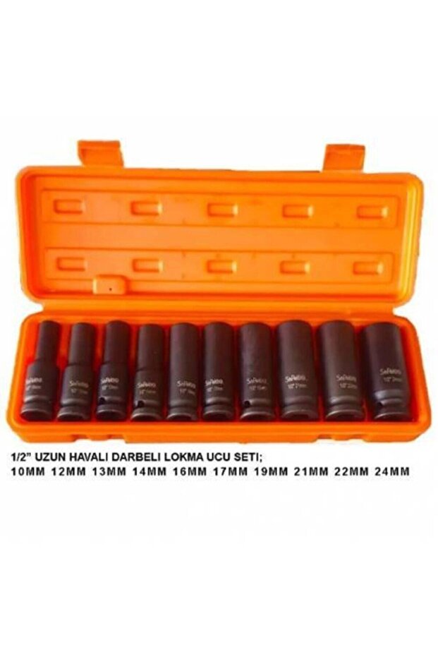 Black Socket Set for Pneumatic