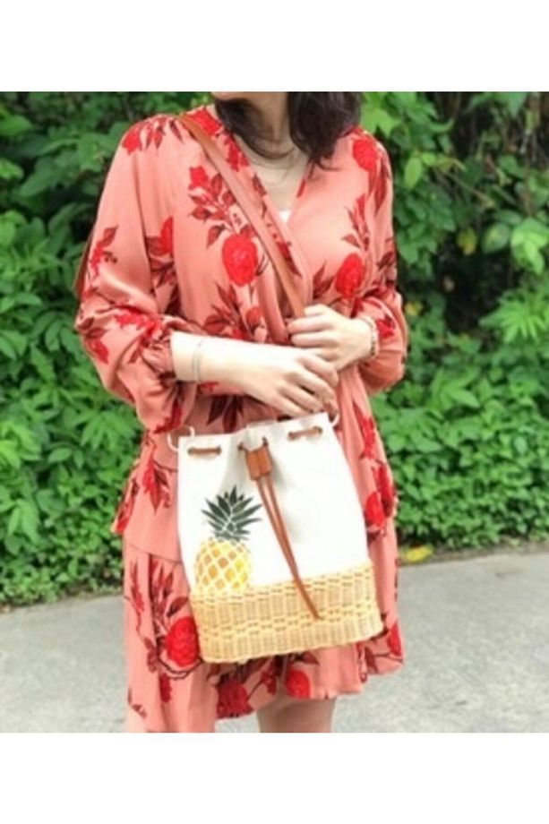 Bag Hasır Çanta Pineapple - 2
