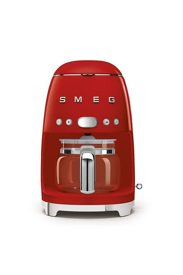 50's Style Kırmızı Kettle - 1x2 Ekmek Kızartma Makinesi Ve Filtre Kahve Makine Seti - 4