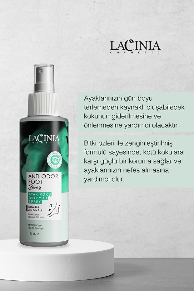 Koku Önleyicili Ayak Bakım Spreyi 150ml - 3