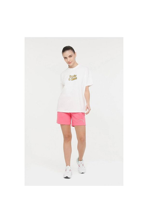 WL WILMA 20MD1068 4FX Pembe Kadın Şort - 3