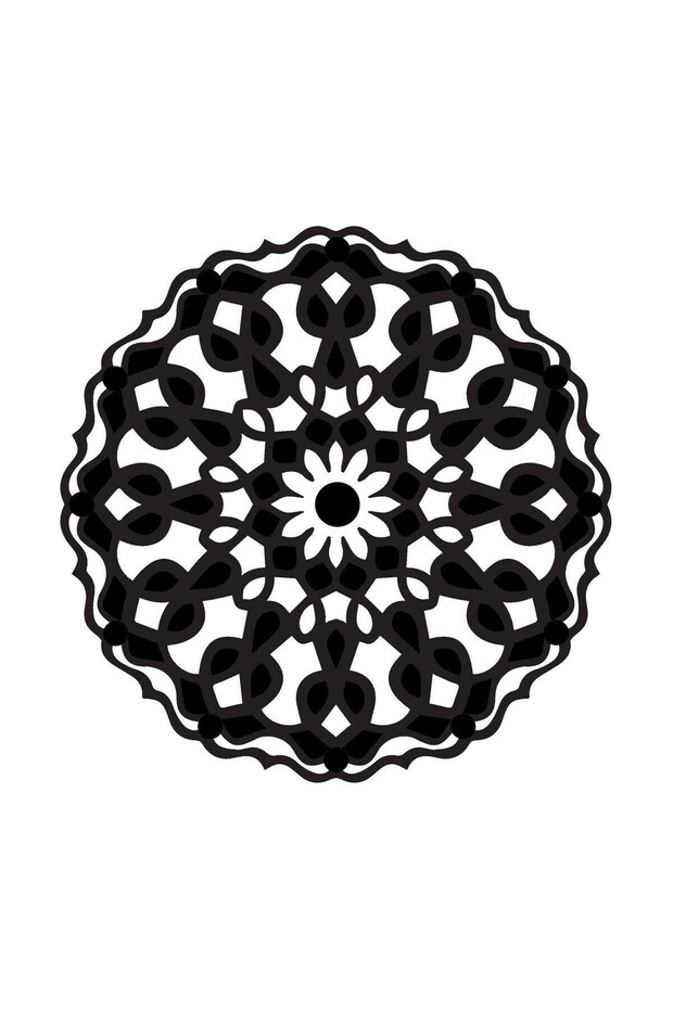 نمط زهرة (النوع 9) 40X40 سم Lcst [Lcst]