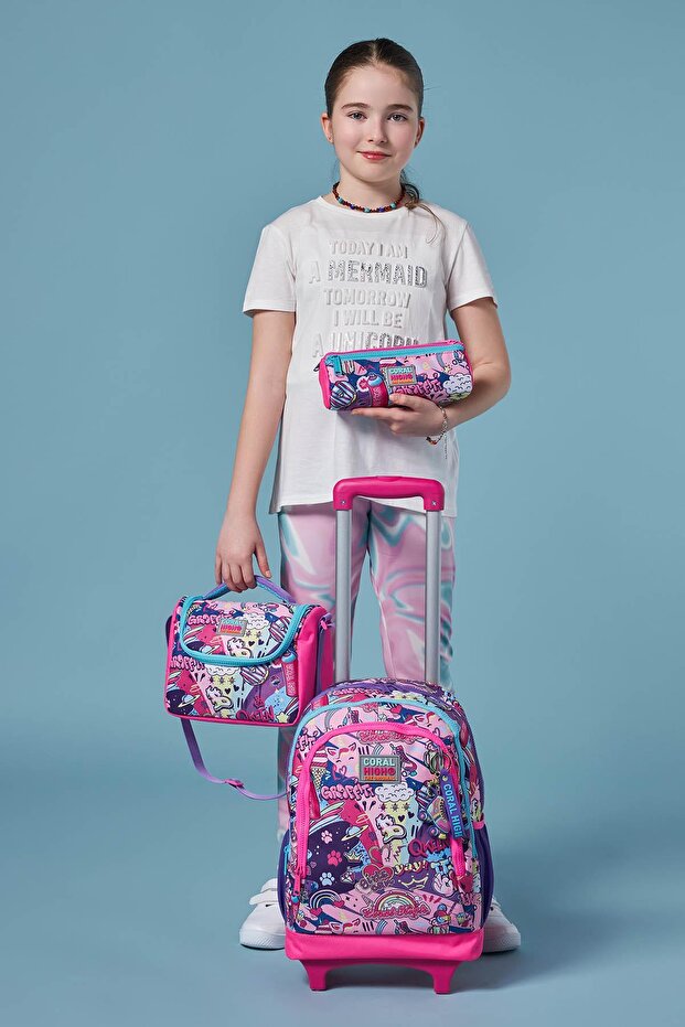 Graffiti Patterned Squeegee 3-Piece Bag Set - Three Compartment SET 0123960 - 2