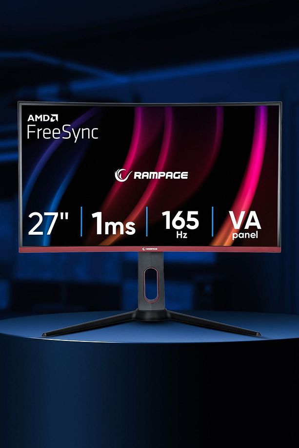 Voyager Vy27r165c 27" Inç 165hz 1ms Freesync Pivot Curved Oyuncu Monitörü - 5