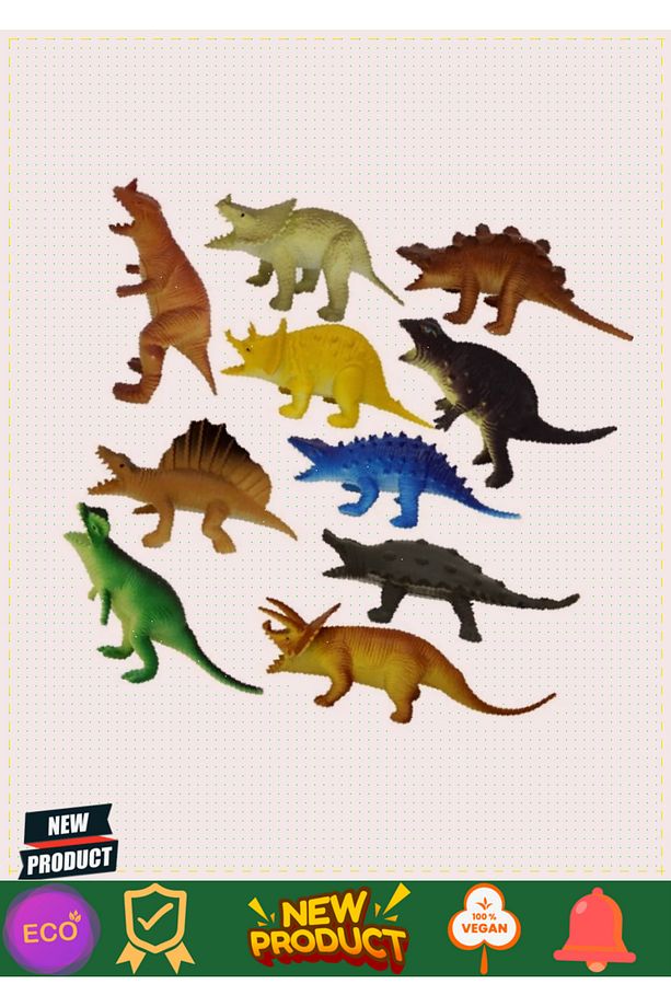 Dinozorlar Dünyası Poşetli 5 Litre Kız Erkek Çocuk Oyuncakları Eğitici Oyuncaklar - 2