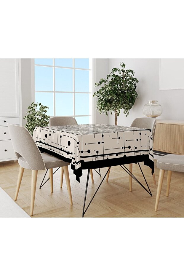 Colorful Modern Patterned Tablecloth