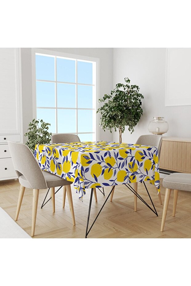 Printed Velvet Fabric Tablecloth