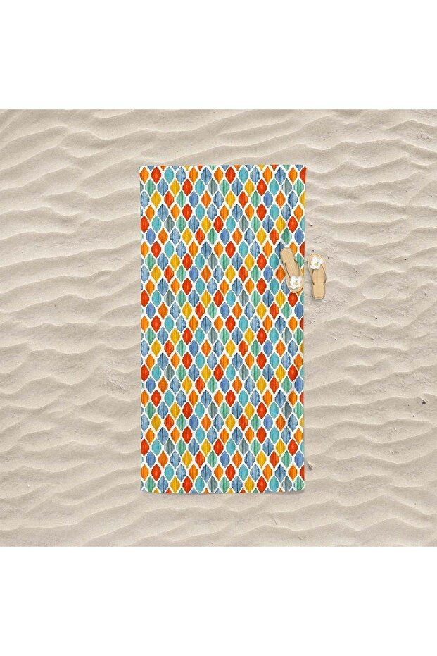 Sea and Beach Printed Towel