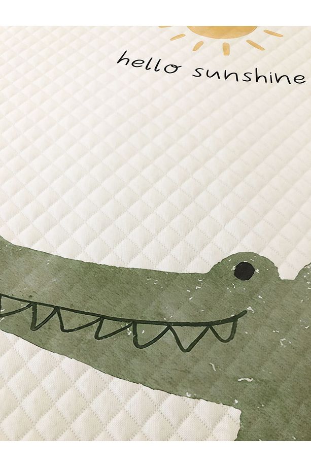 Timsah Desenli, Baskılı Tek Kişilik ve Çocuk Pike Takımı - 2