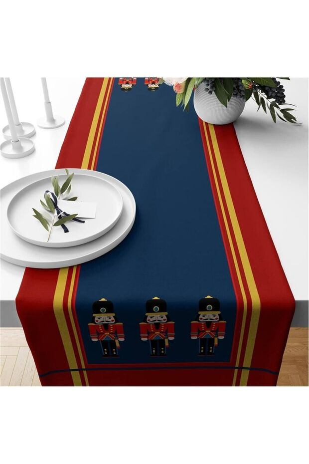 New Year's Special Bullet Soldier Patterned Runner