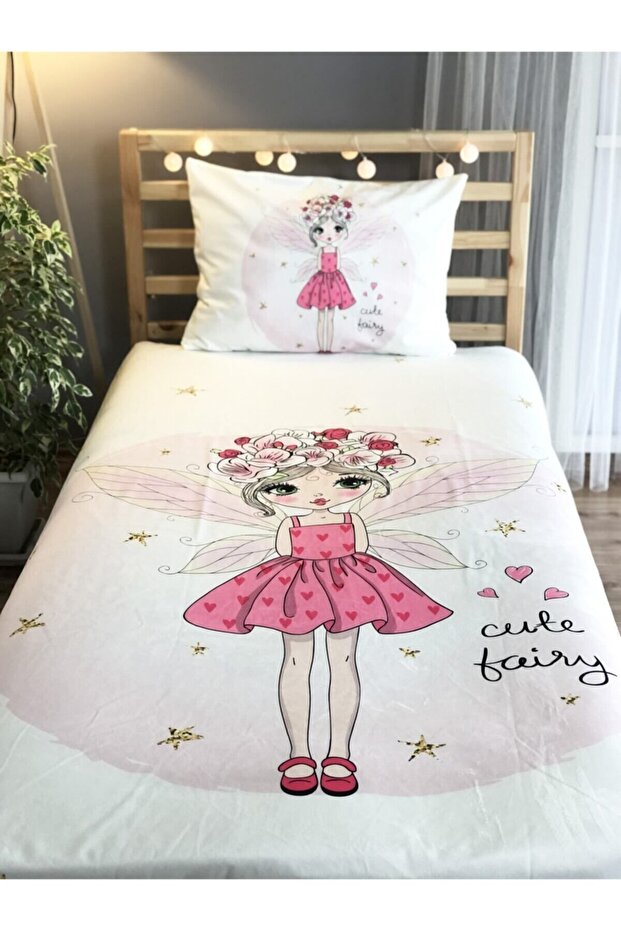 Evmila Digital Print Princess Velvet Cover Pillow Set 1944