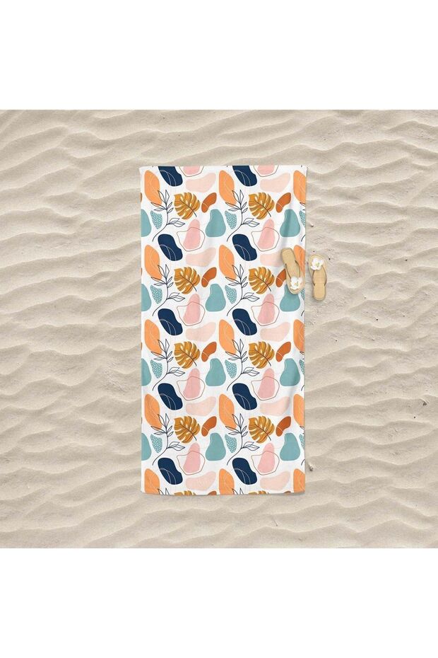 Sea and Beach Printed Towel