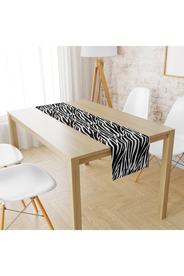 Evmila Zebra Pattern Pattern Runner Llrn 103 - 1