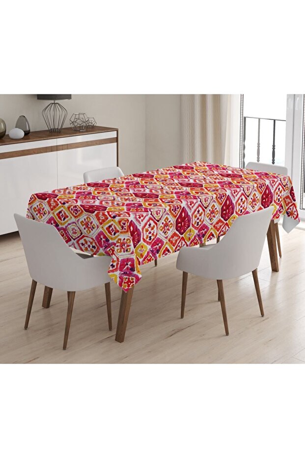 Printed Velvet Texture Tablecloth - 1