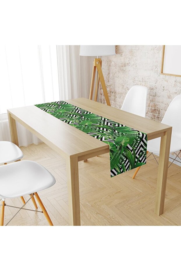Evmila Geometric Floral Pattern Runner Llrn 94