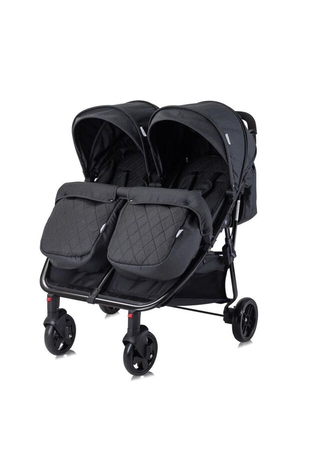 Duo Ikiz Bebek Arabası – Black - 3