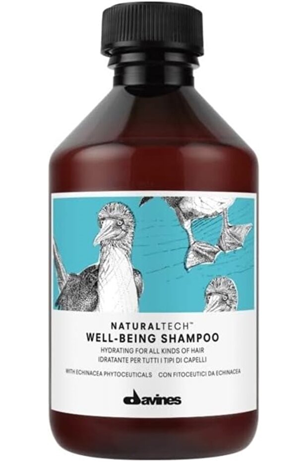 DAVINES Well Being Shampoo - Moisturizing and Protective Shampoo for Dry Hair 250ml