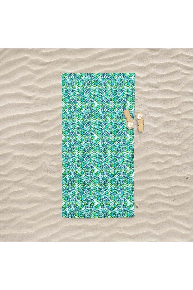 Sea and Beach Printed Towel