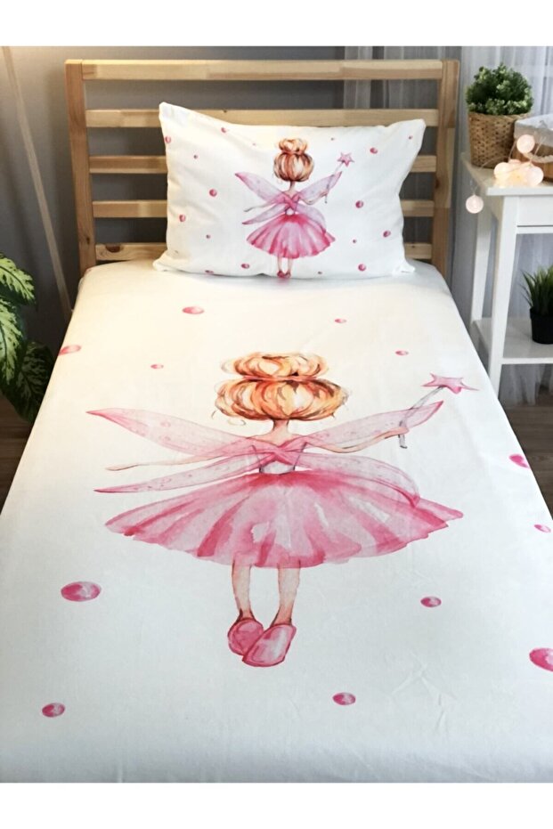 Digital Print Princess Girl Cover Pillow Set 1793