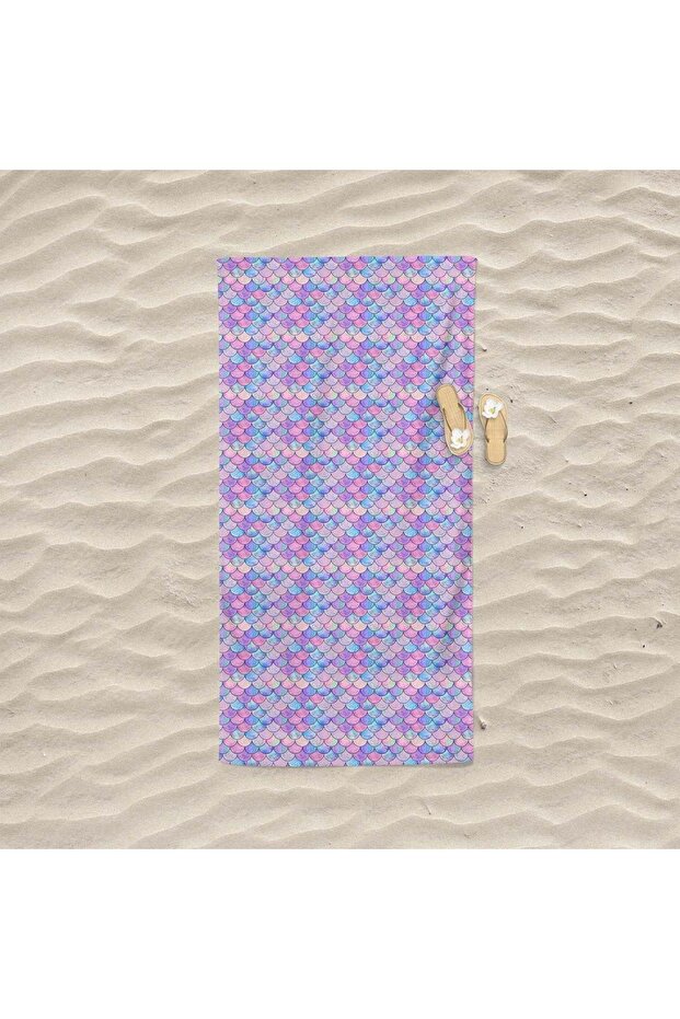 Sea and Beach Printed Towel