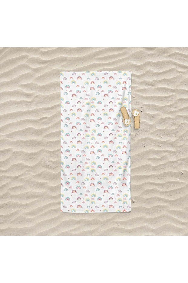 Sea and Beach Printed Towel