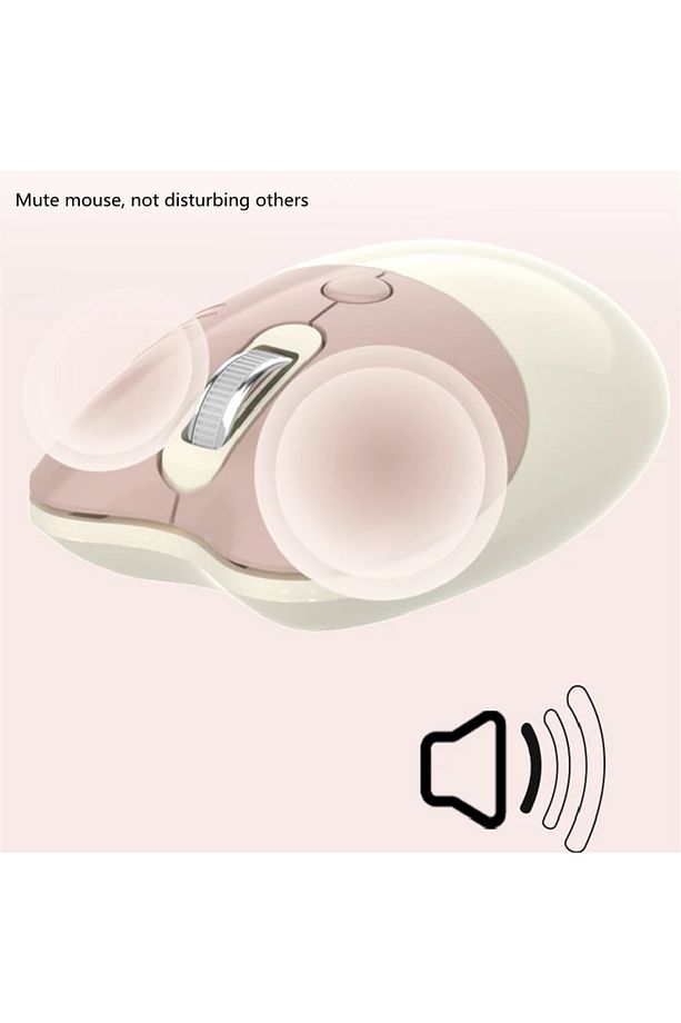 Kablosuz Klavye Ve Mouse Set 100 Tuşlu Retro Ve Şık Daktilo Renkli Tuş Tarzı Ingilizce Q Klayve - 7