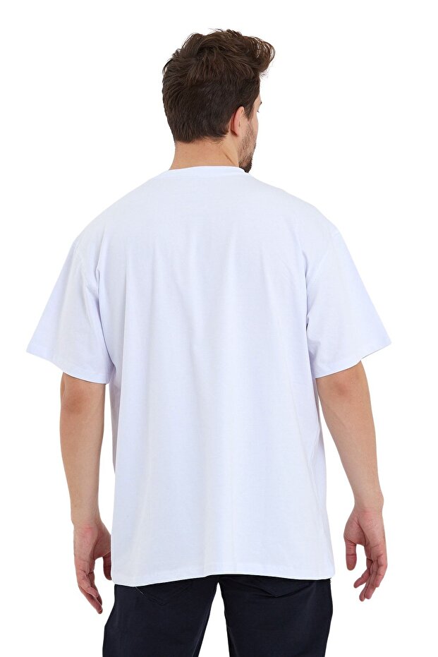 Ανδρικό μπλουζάκι Oversize - 4