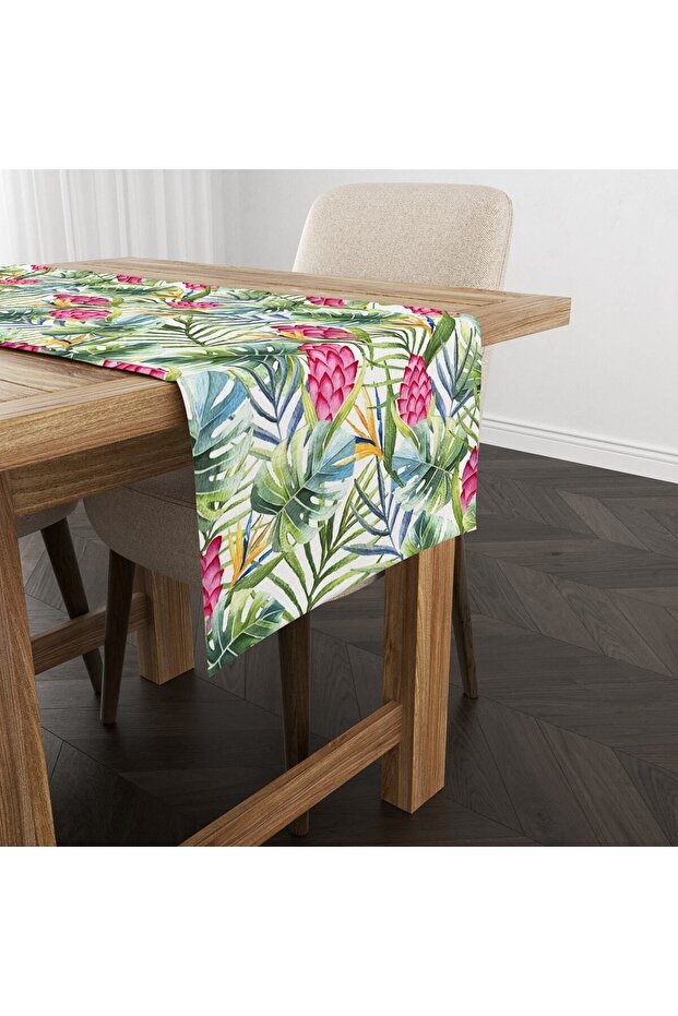 Flower Patterned Runner Model - 1