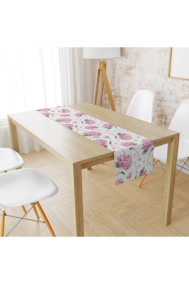 Evmila Purple Flowers Pattern Runner Llrn 51