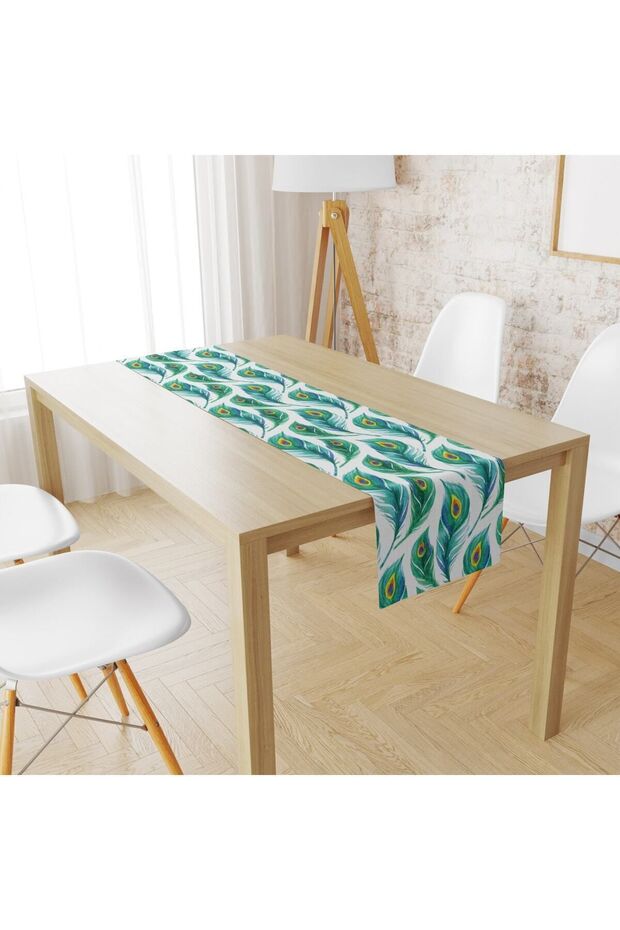 Evmila Peacock Pattern Runner Llrn 130 - 1