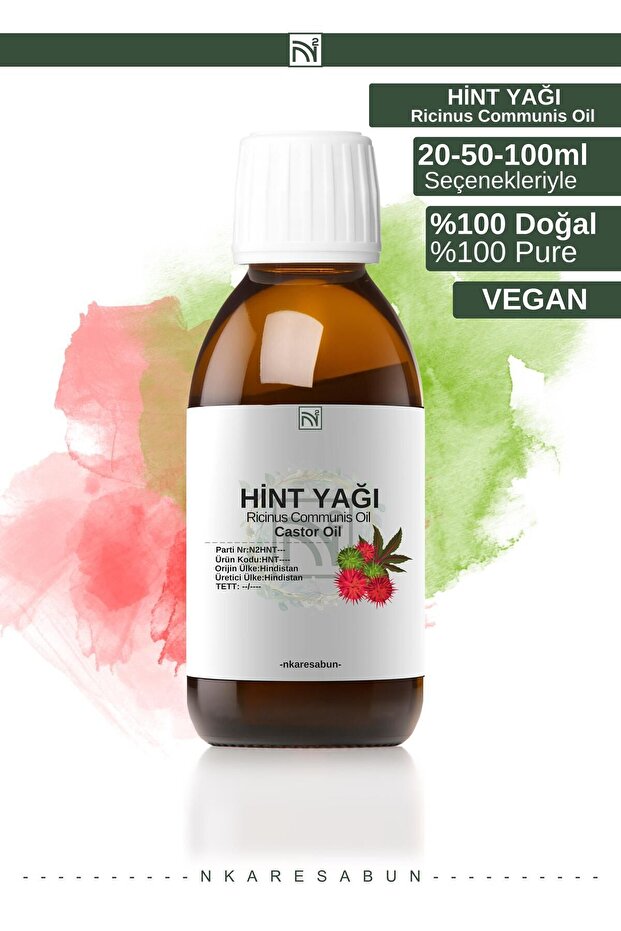 Hint Yağı %100 Saf Doğal Soğuk Sıkım Yağı 100 Ml - 1