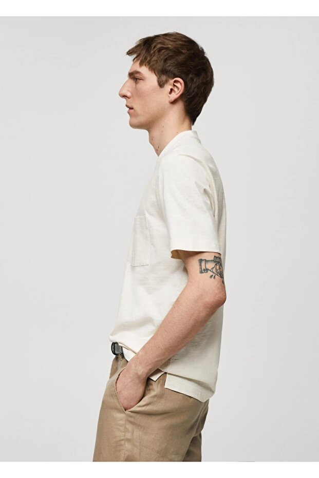 %100 pamuklu cepli tişört - 7