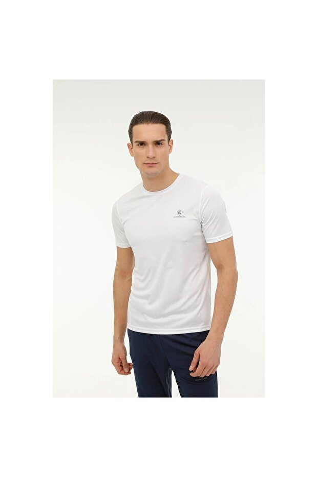 M-CT100 Bsc Ps C Men's Short Sleeve T-Shirt White