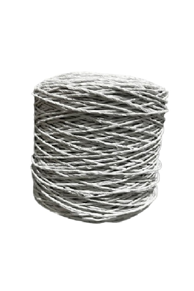 Lime White Paper String Hat and Bag - Supla String Decor - 2