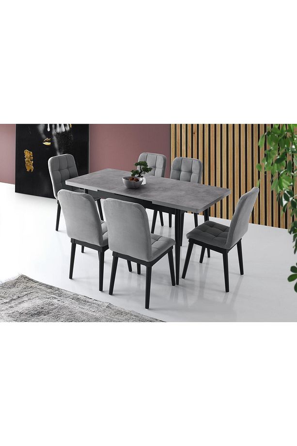 Lima Modern Açılır Sadece Mutfak Masası 70x120 - 2