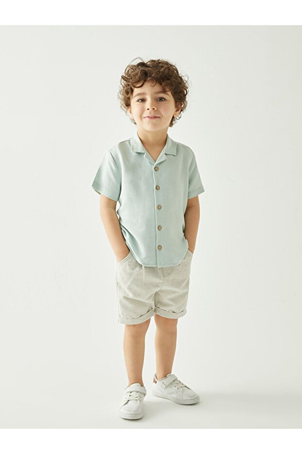 LCW Striped Baby Boy Shorts