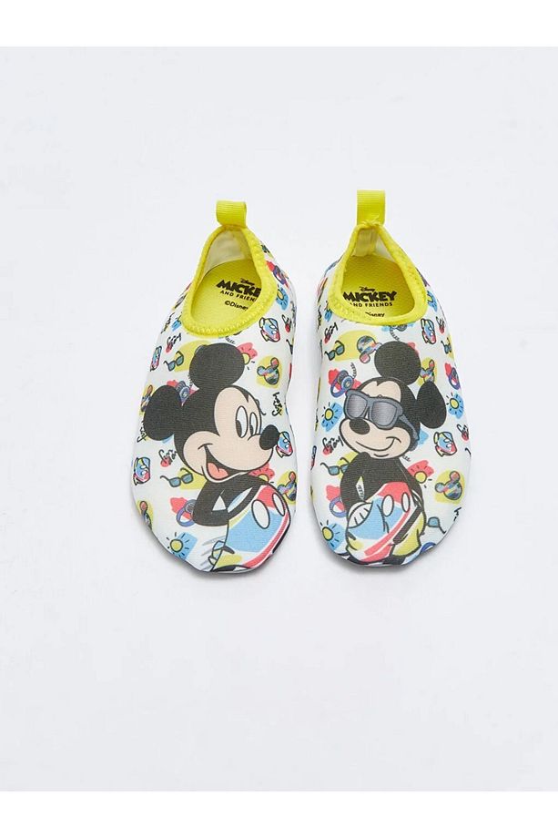 Mickey Mouse Lisanslı Erkek Bebek Deniz Ayakkabısı - 3