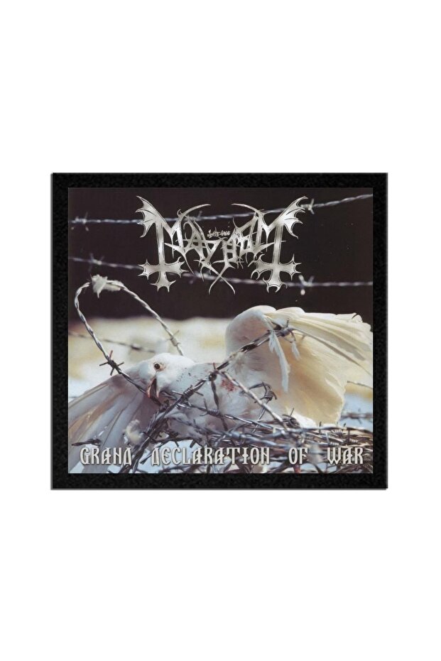 Mayhem Grand Declaration Of War Album Arma Peç Patch Patch