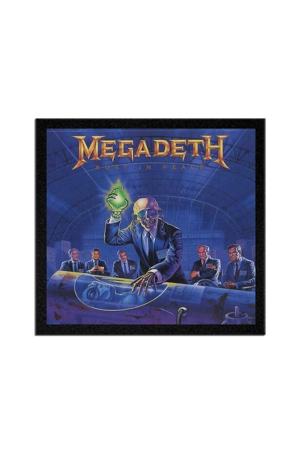 ألبوم Megadeth Rust In Peace Arma Peç Patch - 1