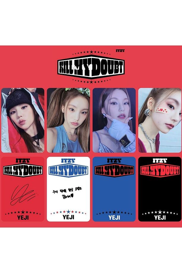 ITZY Yeji " Kill My Doubt '' PC Set. - 1