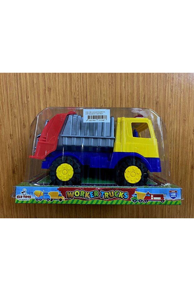 CLK-348 شاحنة قمامة مع مكنسة كهربائية