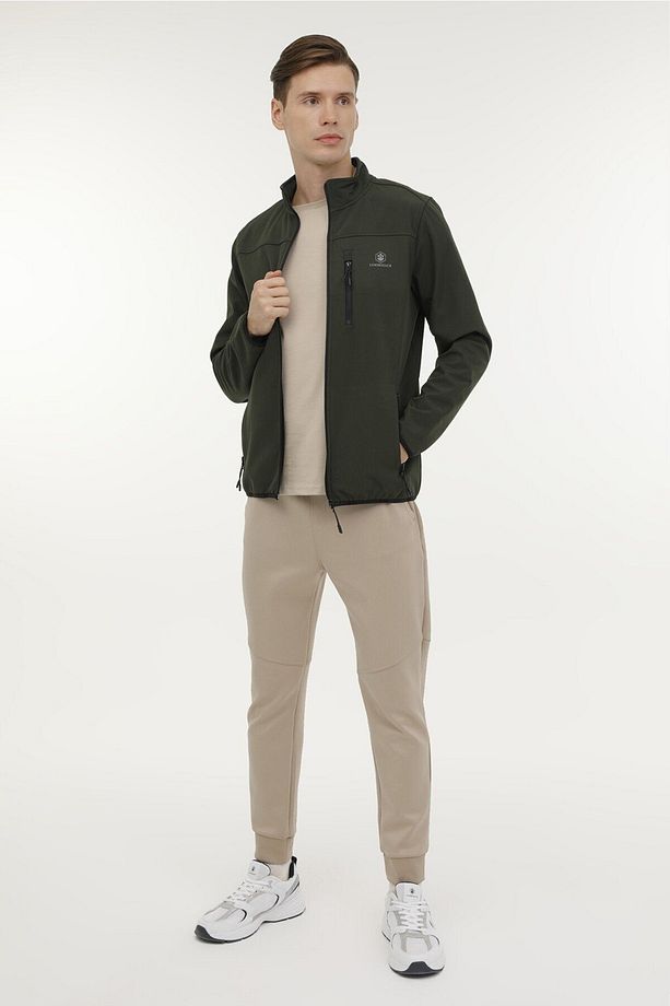 ML SOFTSHELL TRCK TOP 3PR Haki Erkek Softshell - 3