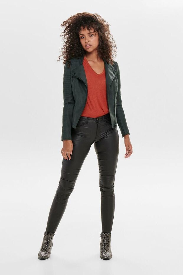 Kadın Siyah Antrasit Ceket - 2